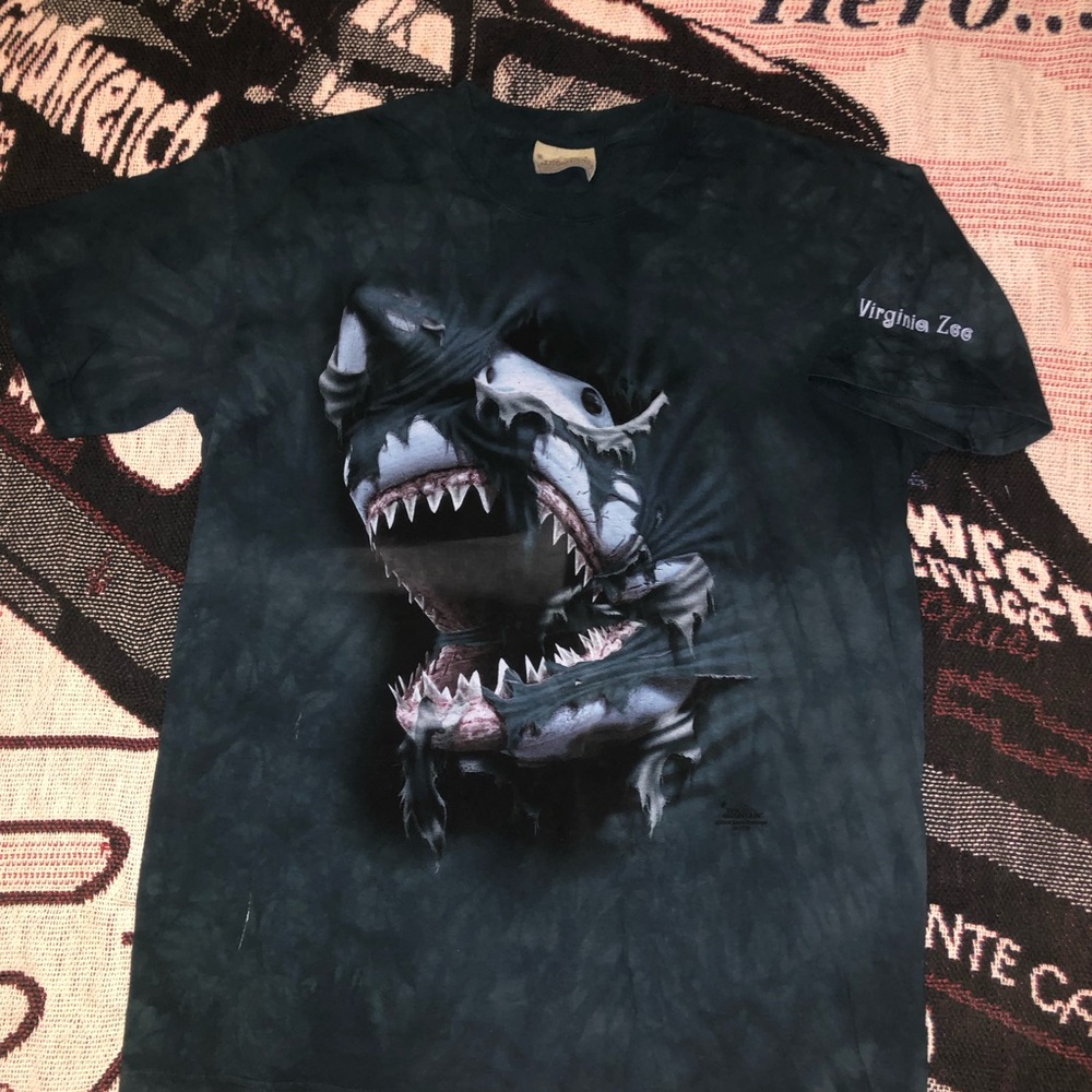 Tie-Dye Shark Graphic Tee